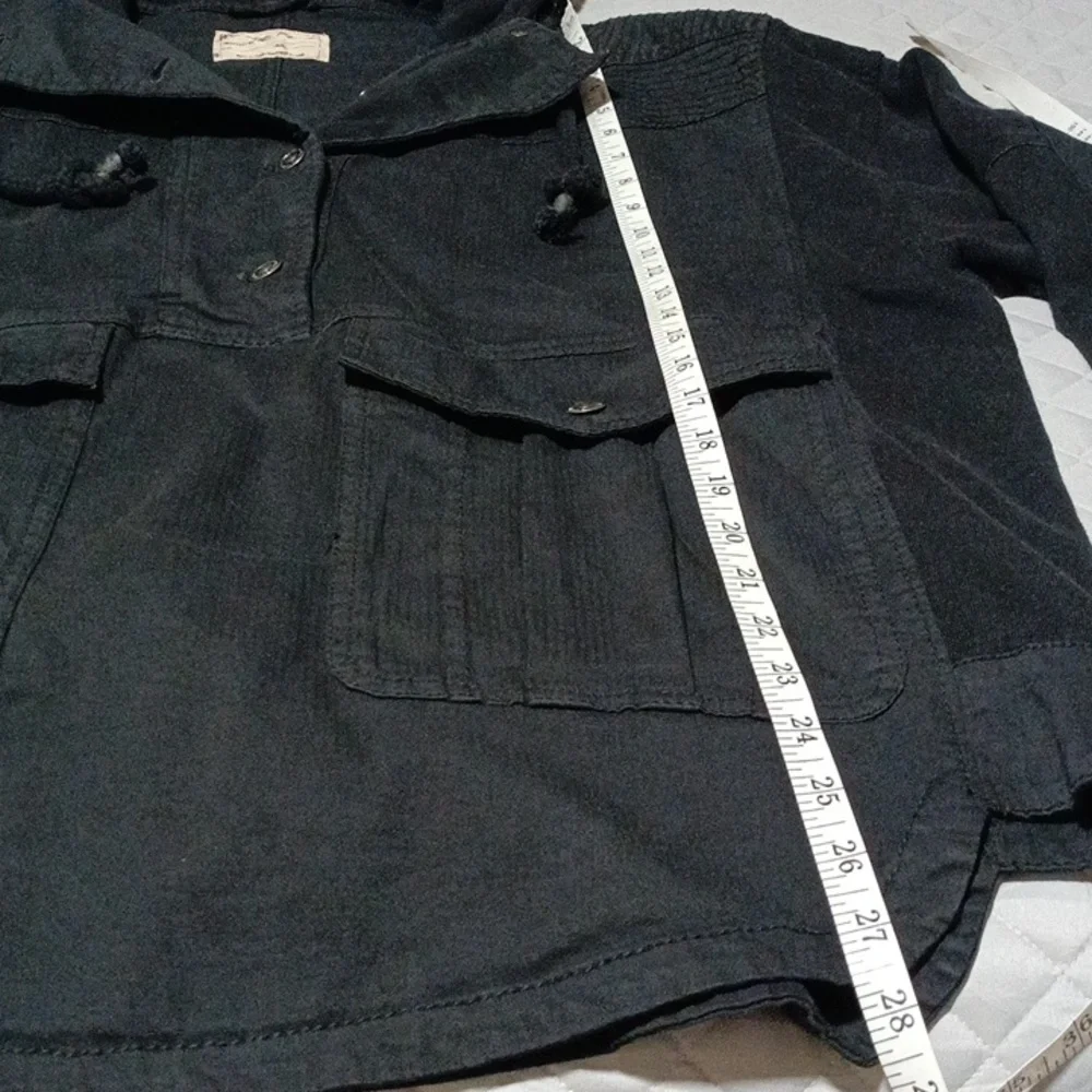 Free People | We The Free Marlie Washed Black Utility Jacket - Picture 5 of 7